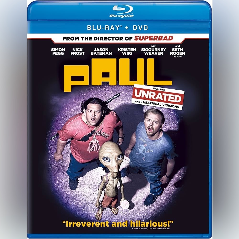 BUY 2 GET 3rd FREE Paul blu ray